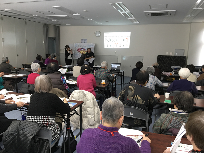 介護予防出張セミナーの様子