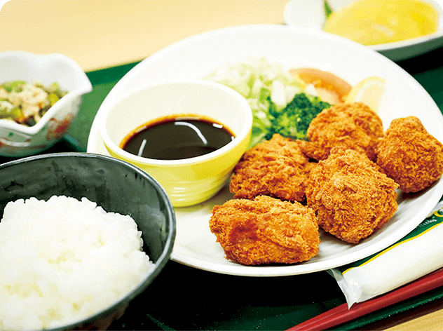 栄養バランスを考えたメニュー